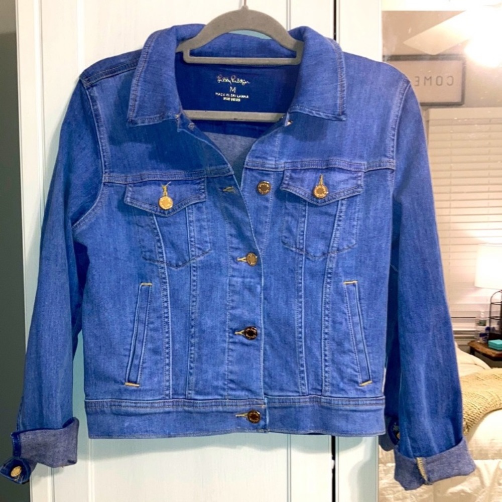 Lilly Pulitzer Women’s Seaspray Denim Jacket
